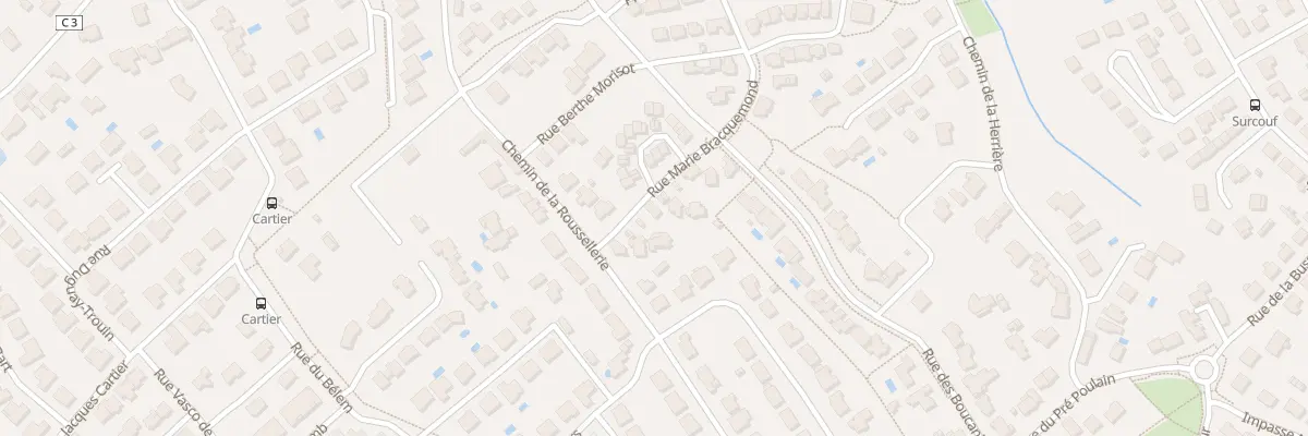 Plan du 8 Rue Marie Bracquemond à Thouaré-sur-Loire