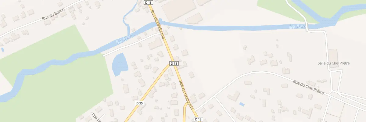 Plan du 7 Rue de l’Industrie à Issé