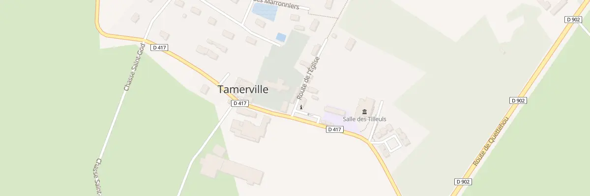 Plan du 22 Rte de l’Eglise à Tamerville