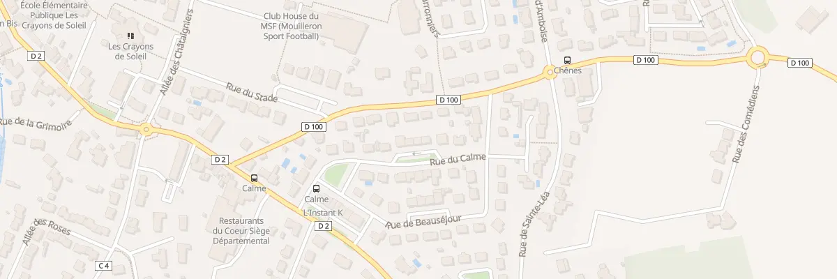 Plan du 35 Rue du calme à Mouilleron-le-Captif