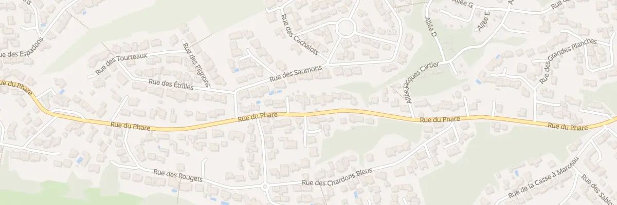 Plan du 74 Rue du phare à La Tranche-sur-Mer