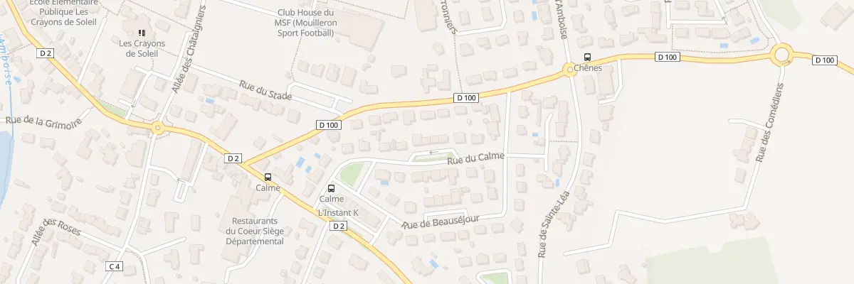 Plan du 33 Rue du calme à Mouilleron-le-Captif