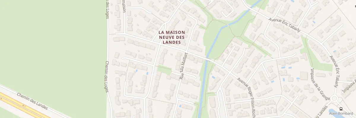 Plan du 4 Rue Ella Maillart à La Roche-sur-Yon