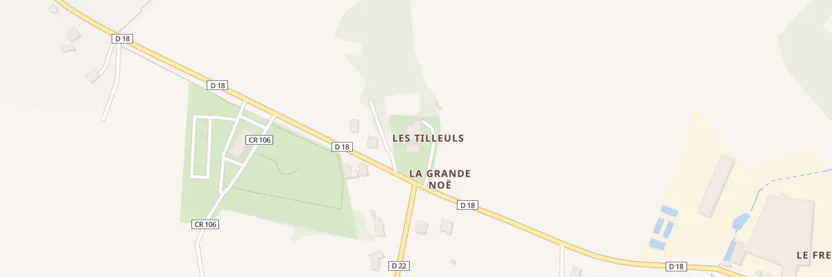 Plan du 3 La Grande Noe à Chauvigné