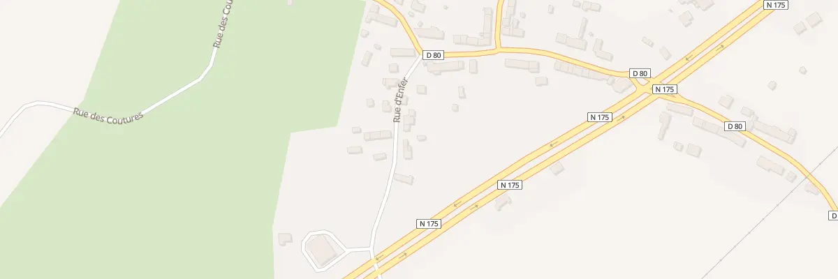 Plan du 9 Rue d’Enfer à Tanis