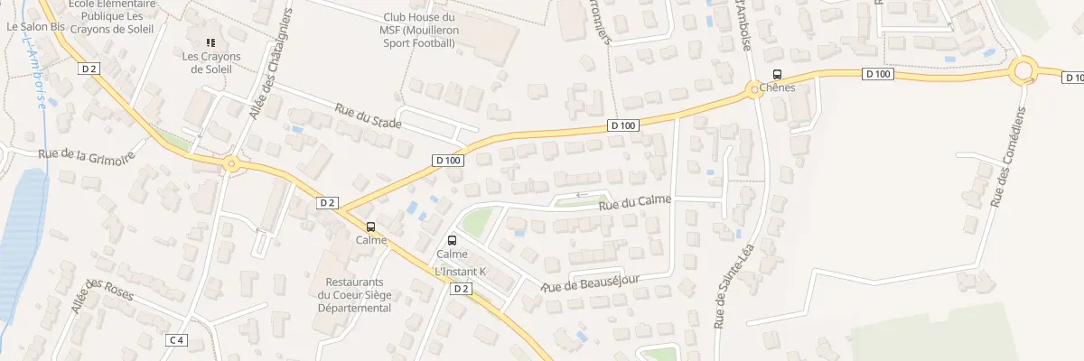 Plan du 25 Rue du calme à Mouilleron-le-Captif