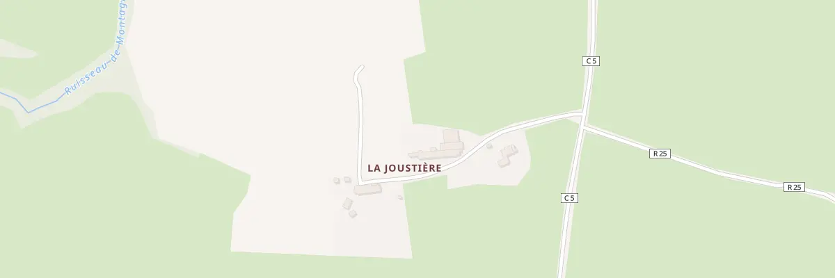 Plan du 2 La Joustiere aux Touches