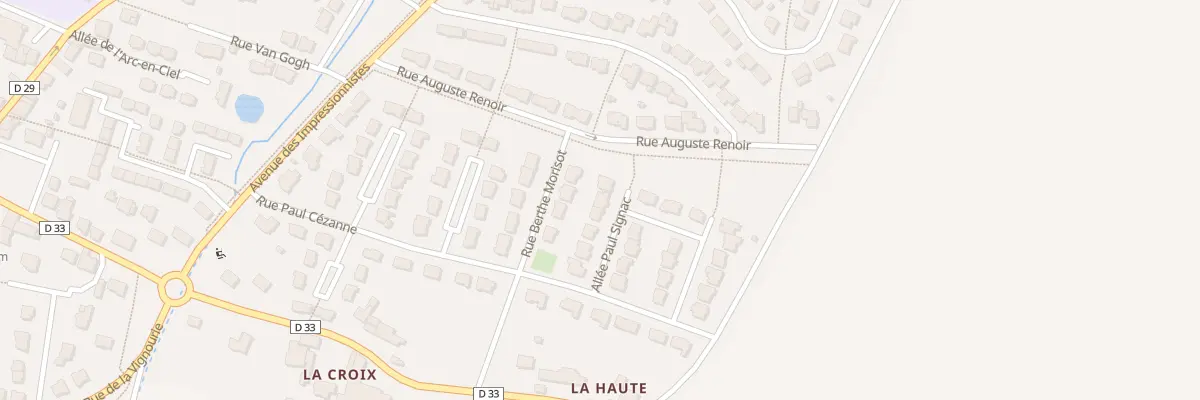 Plan du 22 All Paul Signac à Servon-sur-Vilaine