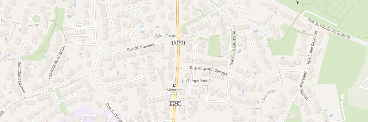 Plan du 1 Rue augustin bacqua à Aubigny-Les Clouzeaux