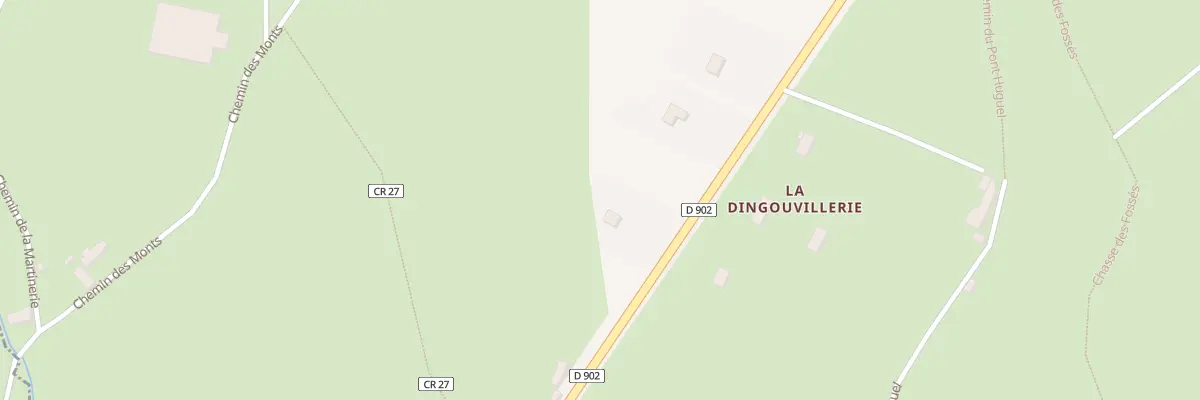 Plan du 5 Rte de Quettehou à Tamerville