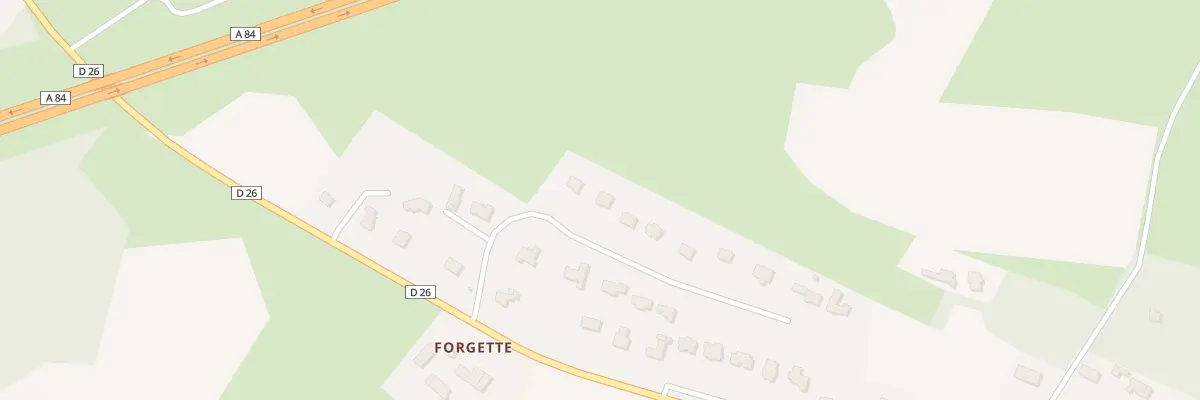 Plan du 9 Le Rocher de Forgette à Gosné
