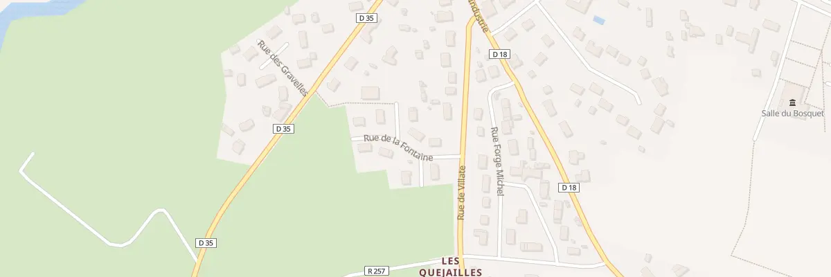 Plan du 4 Rue de la Fontaine à Issé