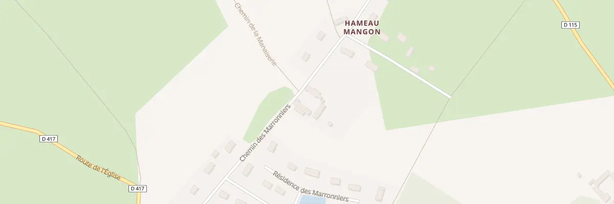 Plan du 10 Che des Marronniers à Tamerville