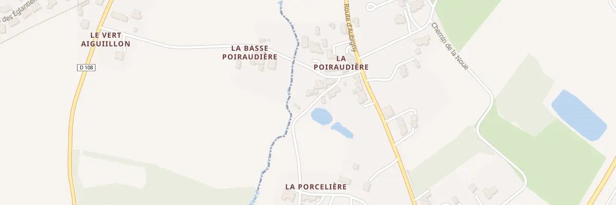 Plan du 5264 La Poiraudiere à La Boissière-des-Landes