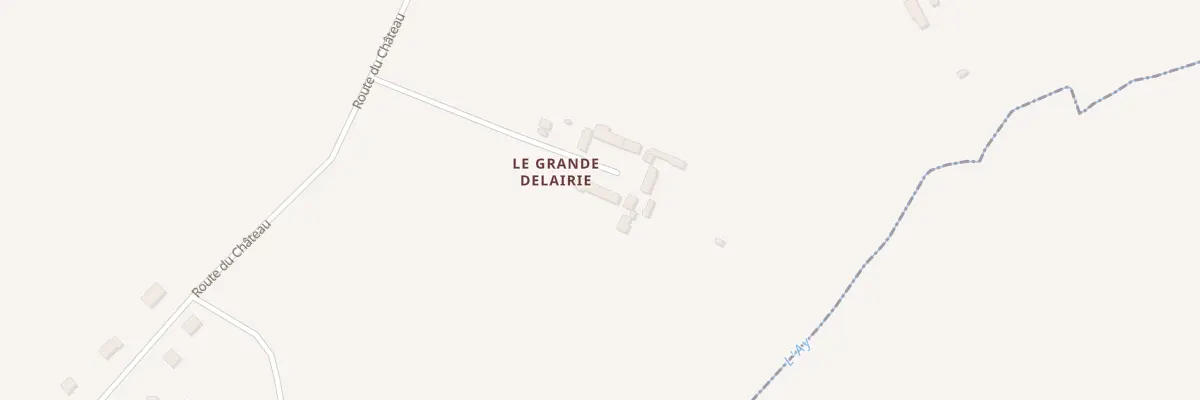 Plan du 30 Rte du Château d’Eau à La Vendelée