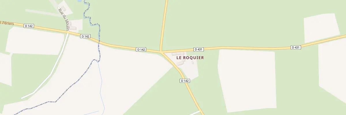 Plan du 10 Le Roquier à Saint-Patrice-de-Claids
