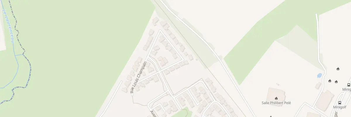 Plan du 13 Rue Adrien Clément à La Roche-sur-Yon