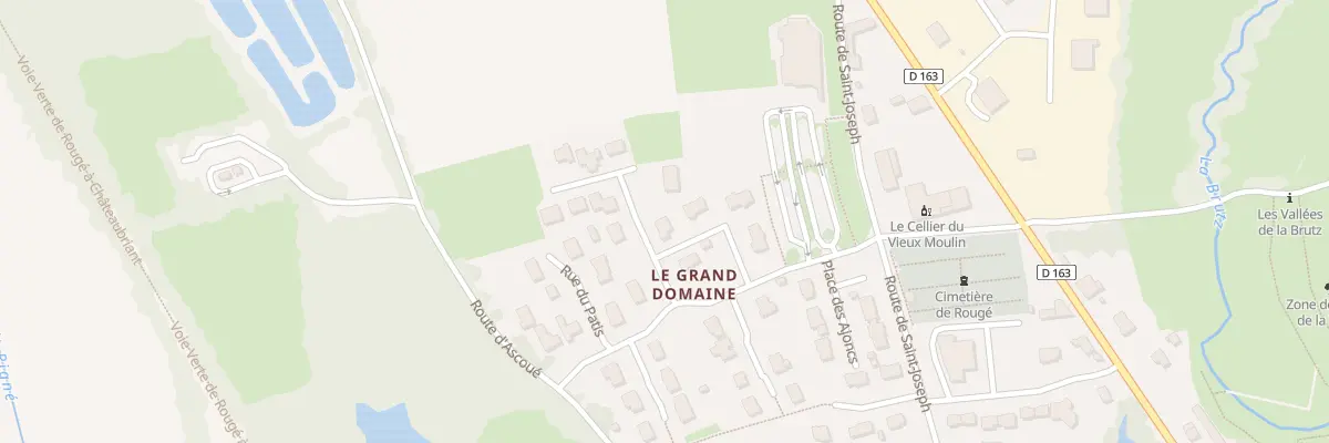 Plan du 25 Rue des Rochettes à Rougé