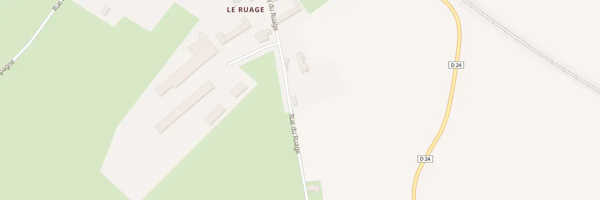 Plan du 767 Rue du Ruage à Flottemanville