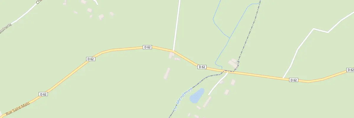 Plan du 40 Rte du Moulin de Coëffe à Valognes