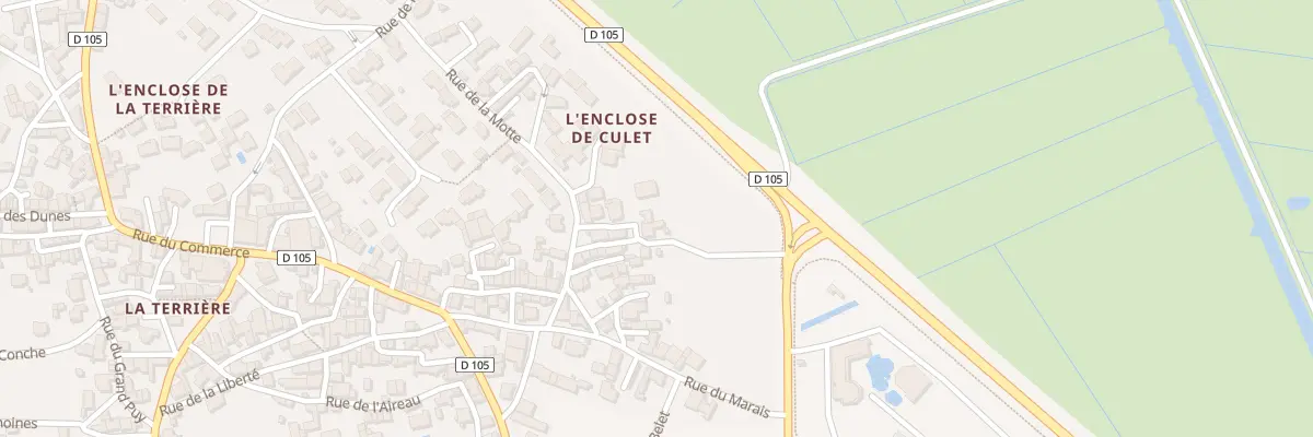 Plan du 24B Rue de la motte à La Tranche-sur-Mer