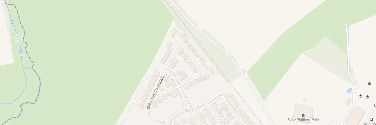 Plan du 23 Rue Adrien Clément à La Roche-sur-Yon
