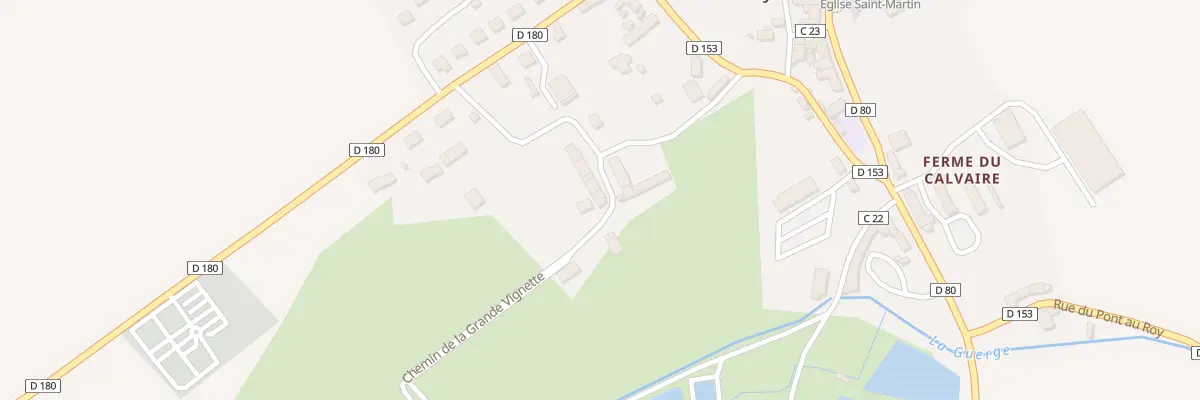 Plan du 8 Rue de la Champrobinerie à Sacey