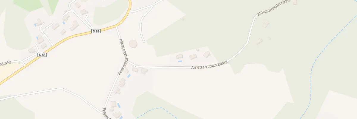 Plan du 139 Ametzarretako bidea à Larressore