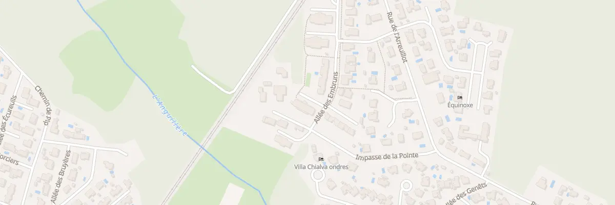 Plan du 33 All des Embruns à Ondres