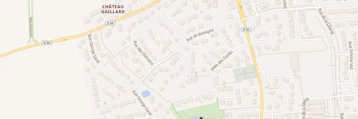 Plan du 105 Rue de Bretagne Ossé à Châteaugiron