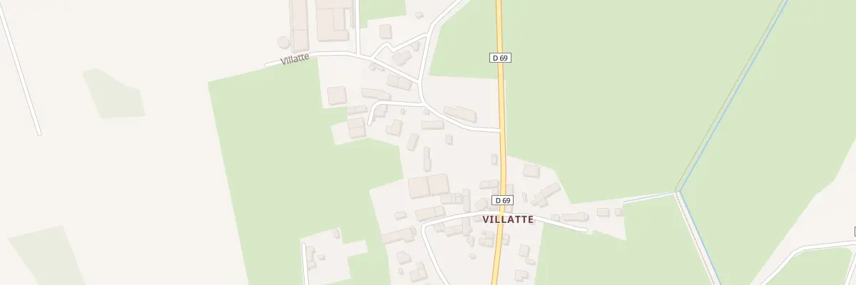 Plan du 222 Villate à Issé