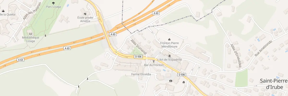 Plan du 22 All Irumendi Bidexka à Saint-Pierre-d’Irube