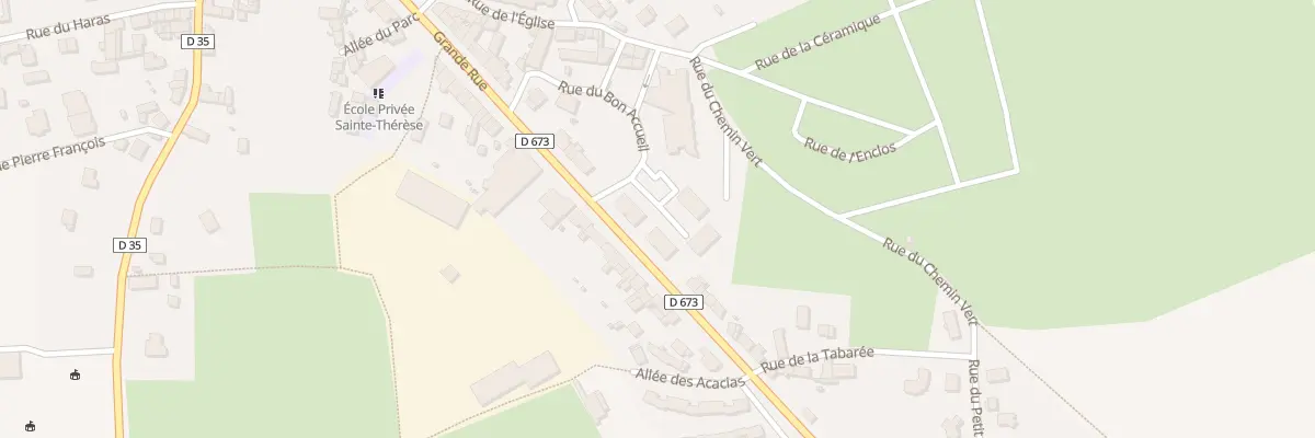 Plan du 101 Grande Rue - Sartilly à Sartilly-Baie-Bocage