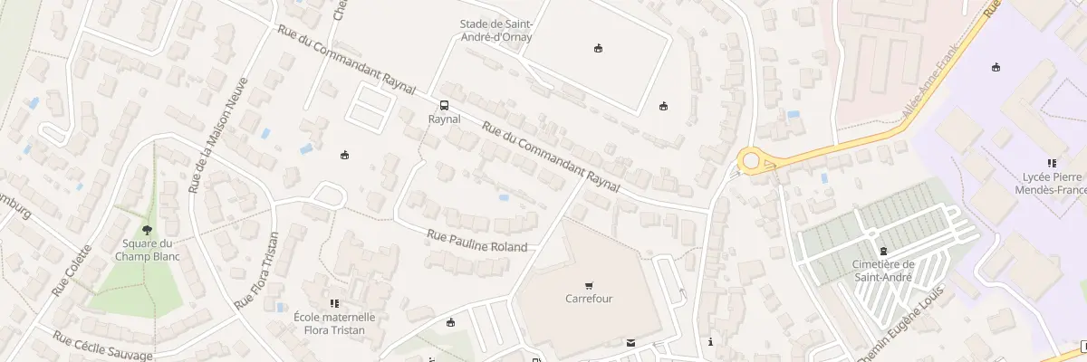 Plan du 29 Rue du Cdt Raynal à La Roche-sur-Yon