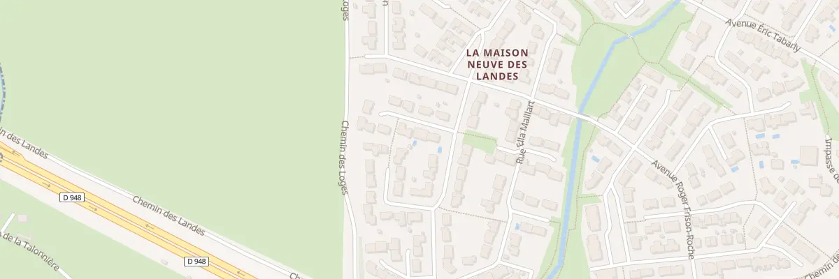 Plan du 5 Imp du Docteur Paccard à La Roche-sur-Yon