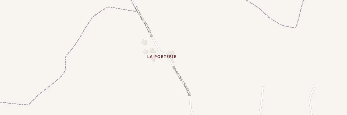 Plan du 380 La Porterie à Saint-Avaugourd-des-Landes
