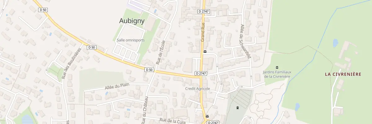 Plan du 2 Rue du stade à Aubigny-Les Clouzeaux