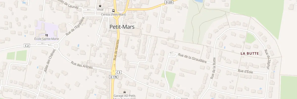 Plan du 13 Rue du Logis à Petit-Mars