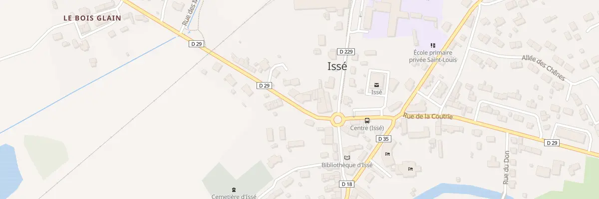 Plan du 4B Rue de la Chesnaie à Issé
