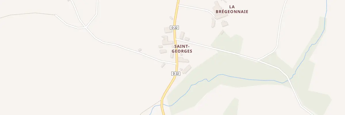 Plan du 5146 Saint Georges à Chauvigné