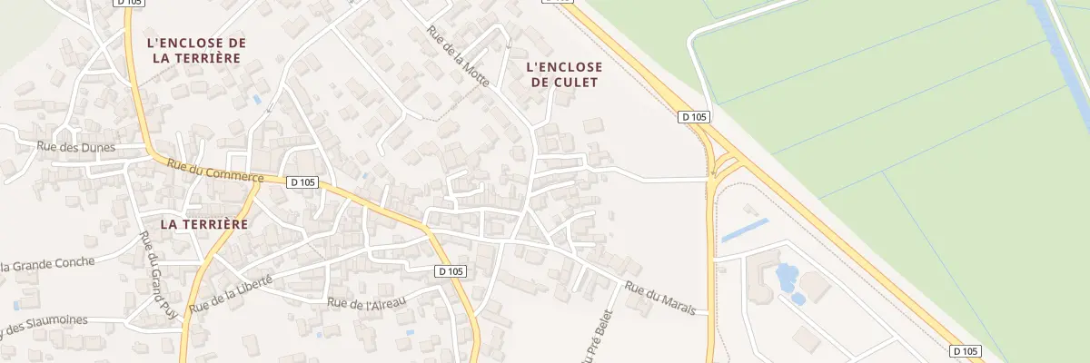 Plan du 14 Rue de la motte à La Tranche-sur-Mer