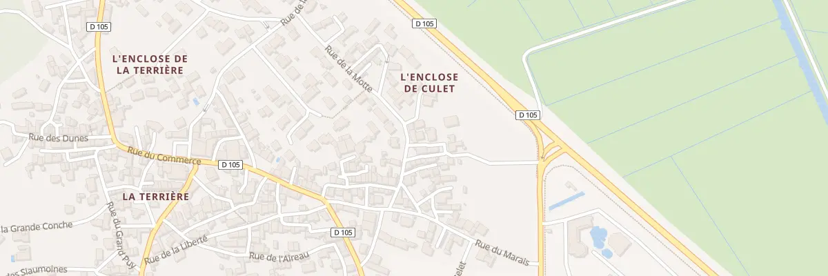 Plan du 30 Rue de la motte à La Tranche-sur-Mer