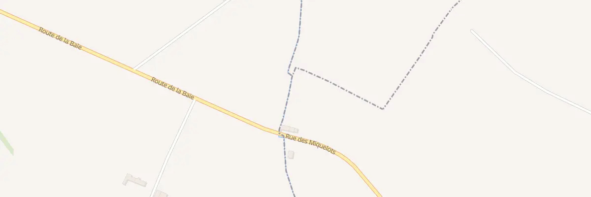 Plan du 12 Rue des Miquelots à Tanis