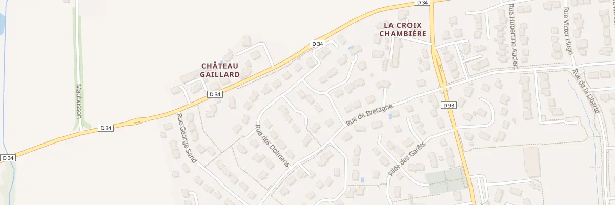 Plan du 3 Rue des Dolmens à Châteaugiron