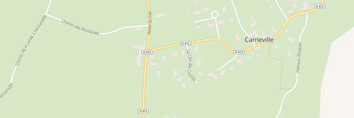 Plan du 4 Rte de la Seiglerie à Carneville