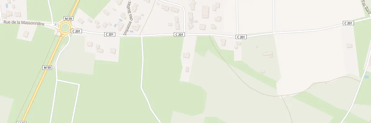 Plan du 50 Rue de la Massonnière à Vertou