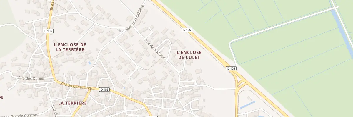 Plan du 40 Rue de la motte à La Tranche-sur-Mer