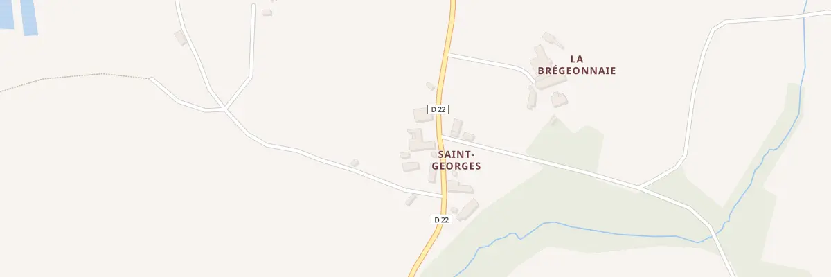 Plan du 5147 Saint Georges à Chauvigné
