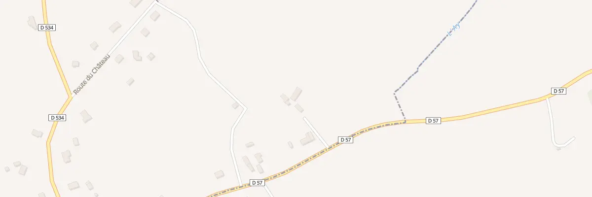 Plan du 25 Rte de Monthuchon à Gratot