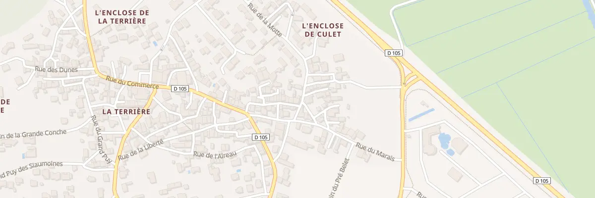 Plan du 1B Rue de la motte à La Tranche-sur-Mer